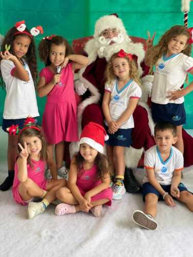 Visita do Papai Noel e Amigo Oculto