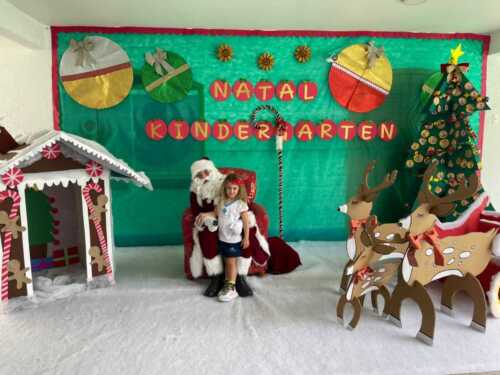 Visita do Papai Noel e Amigo Oculto