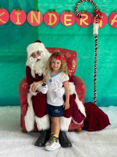 Visita do Papai Noel e Amigo Oculto