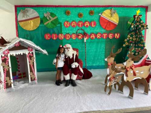 Visita do Papai Noel e Amigo Oculto