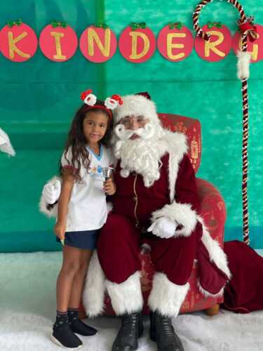 Visita do Papai Noel e Amigo Oculto