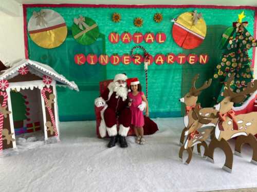 Visita do Papai Noel e Amigo Oculto