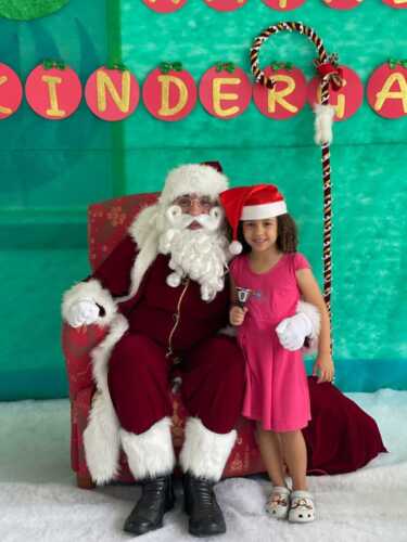 Visita do Papai Noel e Amigo Oculto