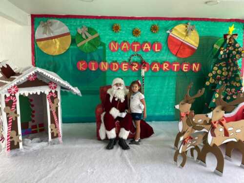 Visita do Papai Noel e Amigo Oculto