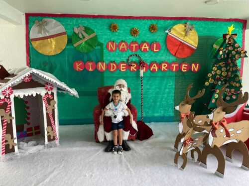 Visita do Papai Noel e Amigo Oculto