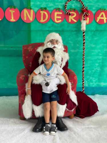 Visita do Papai Noel e Amigo Oculto