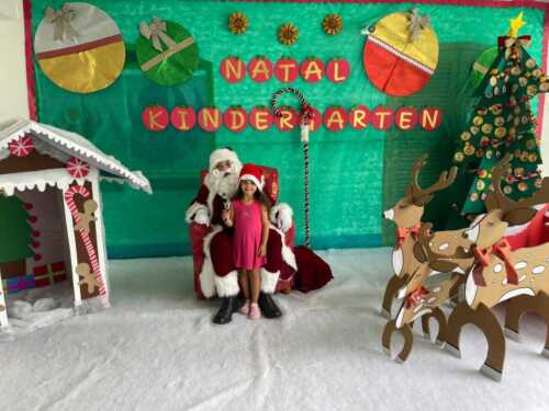 Visita do Papai Noel e Amigo Oculto