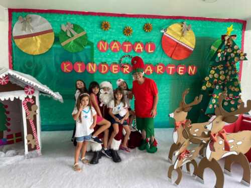 Visita do Papai Noel e Amigo Oculto