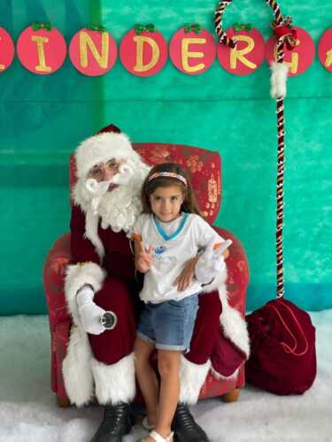 Visita do Papai Noel e Amigo Oculto