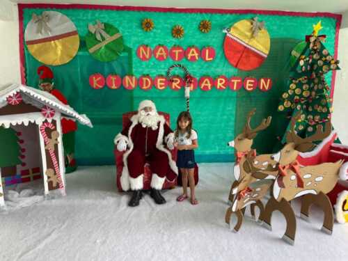 Visita do Papai Noel e Amigo Oculto