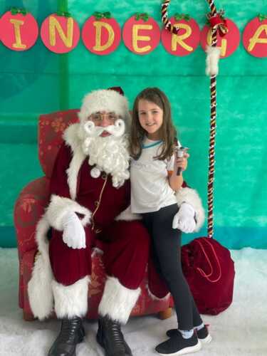 Visita do Papai Noel e Amigo Oculto