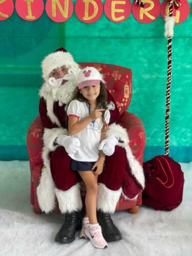 Visita do Papai Noel e Amigo Oculto