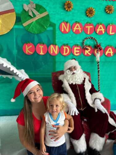 Visita do Papai Noel e Amigo Oculto