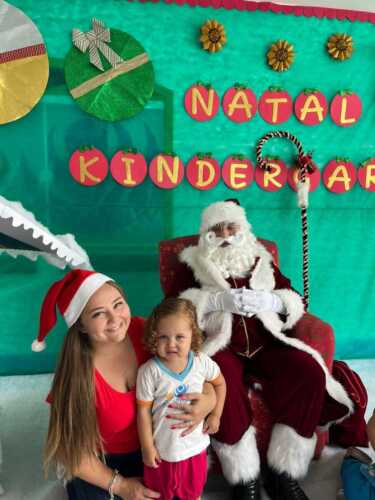 Visita do Papai Noel e Amigo Oculto