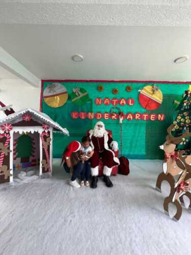 Visita do Papai Noel e Amigo Oculto