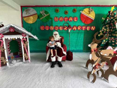 Visita do Papai Noel e Amigo Oculto