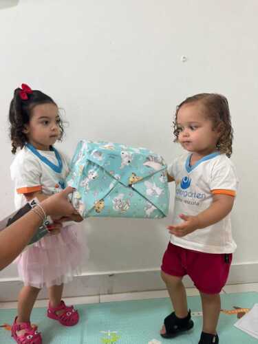 Visita do Papai Noel e Amigo Oculto