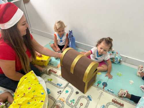 Visita do Papai Noel e Amigo Oculto