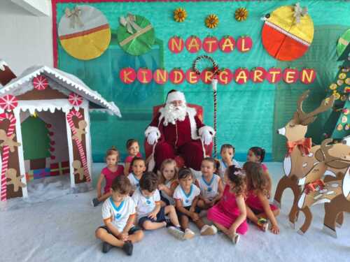 Visita do Papai Noel e Amigo Oculto