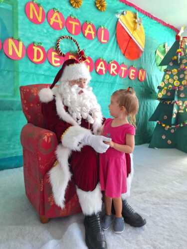 Visita do Papai Noel e Amigo Oculto