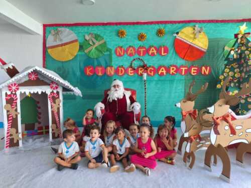 Visita do Papai Noel e Amigo Oculto