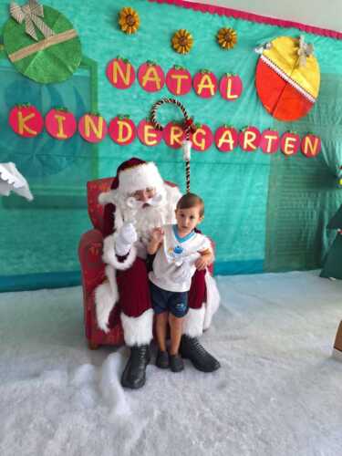 Visita do Papai Noel e Amigo Oculto