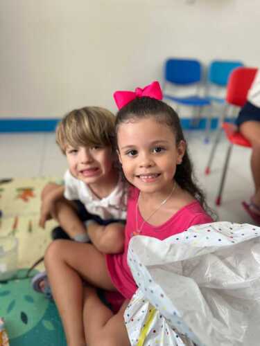 Visita do Papai Noel e Amigo Oculto