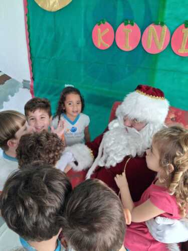 Visita do Papai Noel e Amigo Oculto