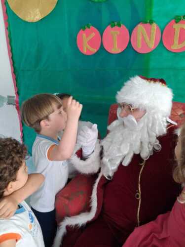 Visita do Papai Noel e Amigo Oculto