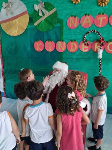 Visita do Papai Noel e Amigo Oculto