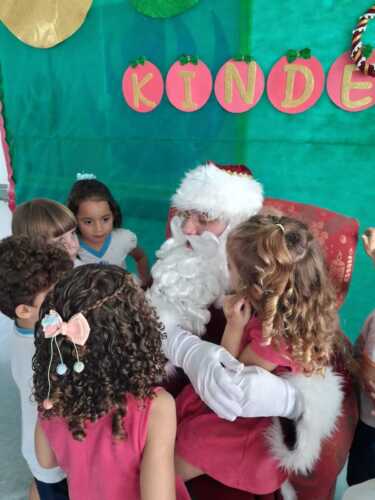 Visita do Papai Noel e Amigo Oculto