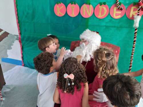 Visita do Papai Noel e Amigo Oculto