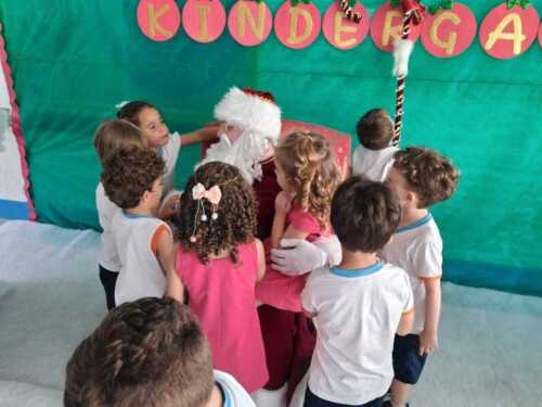 Visita do Papai Noel e Amigo Oculto