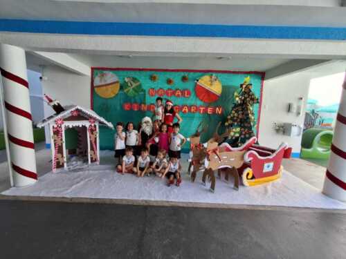 Visita do Papai Noel e Amigo Oculto