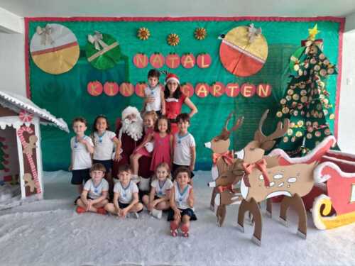 Visita do Papai Noel e Amigo Oculto