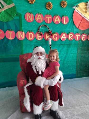 Visita do Papai Noel e Amigo Oculto