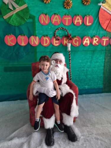 Visita do Papai Noel e Amigo Oculto