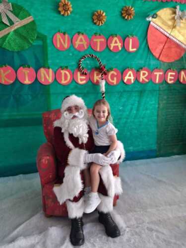 Visita do Papai Noel e Amigo Oculto