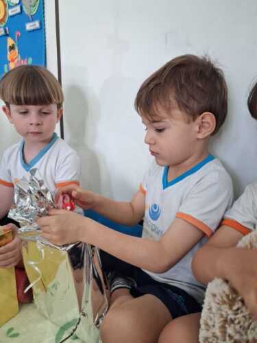 Visita do Papai Noel e Amigo Oculto