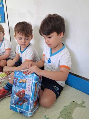 Visita do Papai Noel e Amigo Oculto