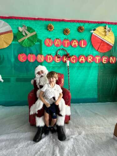 Visita do Papai Noel e Amigo Oculto