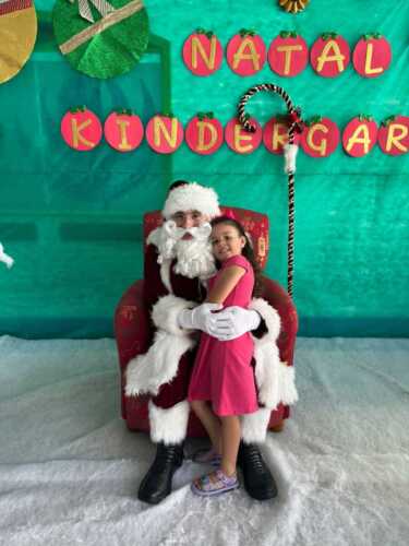Visita do Papai Noel e Amigo Oculto