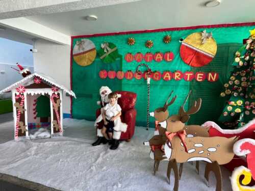 Visita do Papai Noel e Amigo Oculto