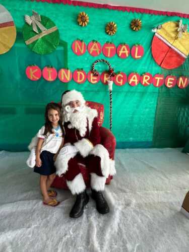 Visita do Papai Noel e Amigo Oculto