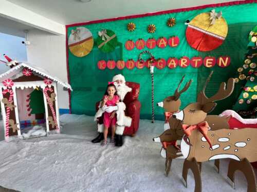 Visita do Papai Noel e Amigo Oculto