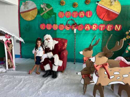 Visita do Papai Noel e Amigo Oculto