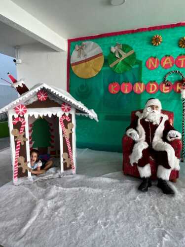 Visita do Papai Noel e Amigo Oculto