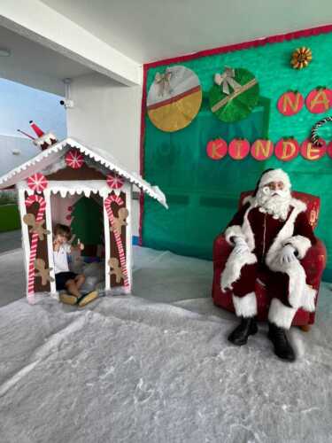 Visita do Papai Noel e Amigo Oculto