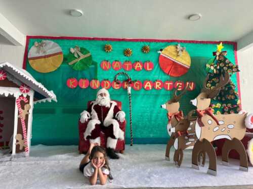 Visita do Papai Noel e Amigo Oculto