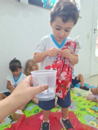 Visita do Papai Noel e Amigo Oculto